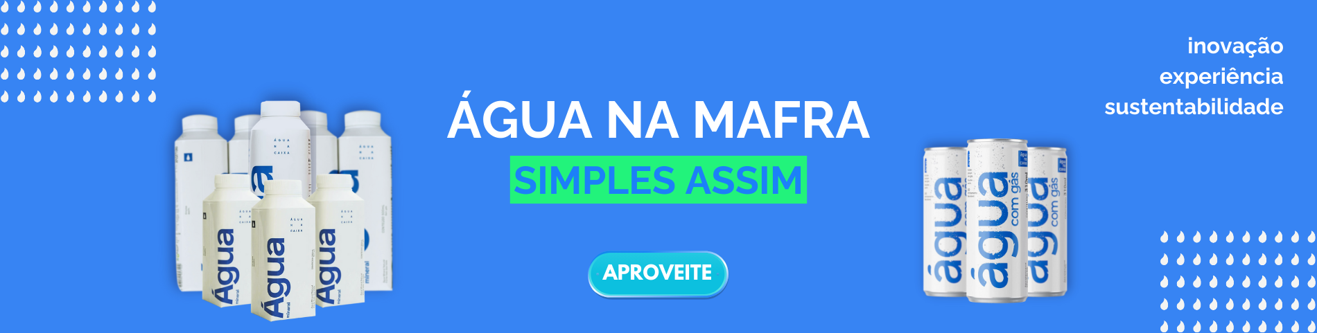 ÁGUA NA CAIXA 