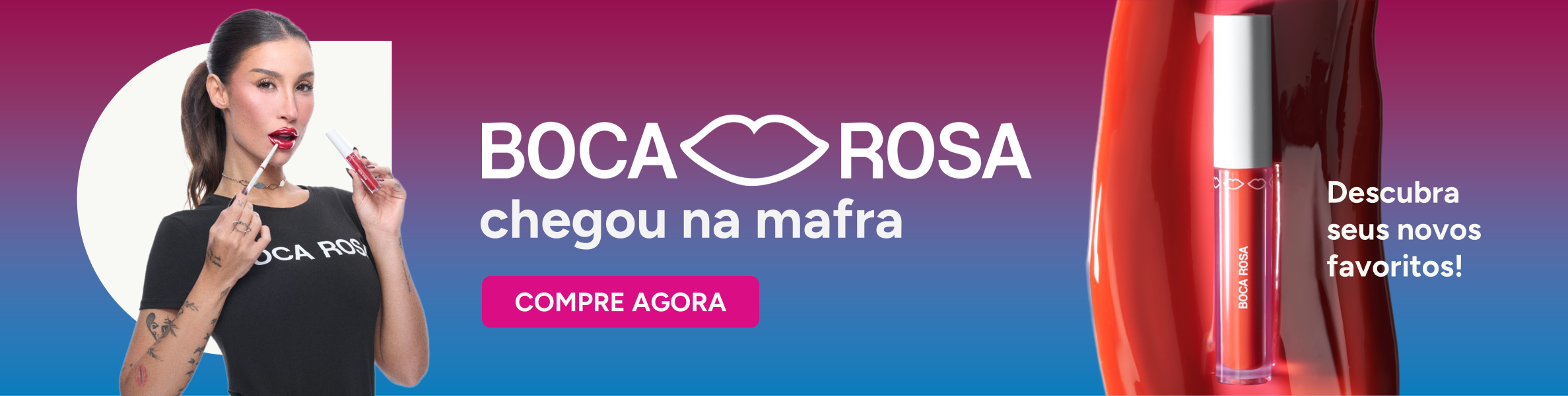BOCA ROSA NA MAFRA! 