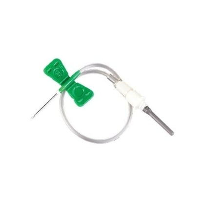 SCALP VACUTAINER 21G SAFETY LOK VERDE 367287/367257