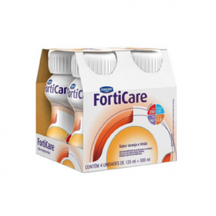 FORTICARE LARANJA LIMÃO KIT 4X125ML