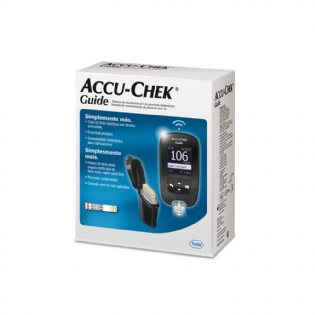 ACCU-CHEK GUIDE KIT MG/DL FC LA