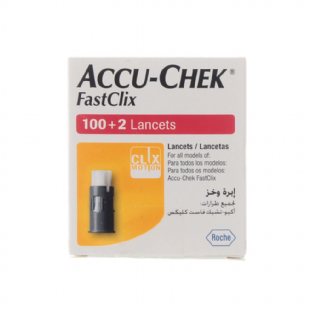 ACCU-CHEK FASTCLIX 102LANCETAS.