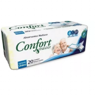 Absorvente Geriátrico Confort Master | Multiuso C/20 Unidades