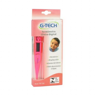 TERMOMETRO CLINICO DIGITAL ROSA MOD TH150