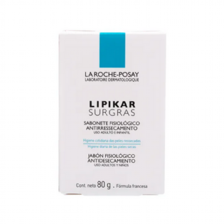 LA ROCHE POSAY LIPIKAR SURGRAS SABONETE PELE SECA 80G