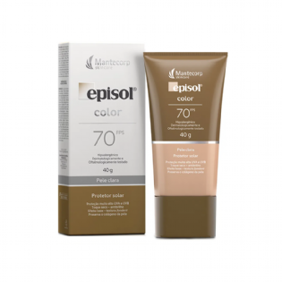 EPISOL COLOR PELE CLARA FPS 70 MANTECORP SKINCARE