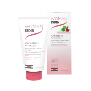 ISDIN WOMAN ANTIESTRIAS 250ML | Creme Anti-estrias para a Pele Firme e Hidratada