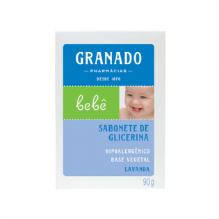 GRANADO BEBE SAB GLIC LAVANDA 90G
