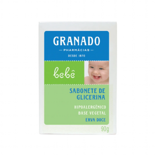 GRANADO BEBE SAB GLIC ERVA DOCE 90G