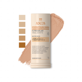 ADCOS FILTRO SOLAR BASE STICK 55 PEACH 12G