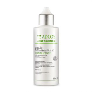 ADCOS ACNE SOL LOCAO SECATIVA FPS30 TONALIZANTE 50 ML