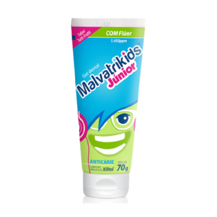 MALVATRIKIDS JUNIOR GEL DENTAL ACIMA 7 ANOS 70G