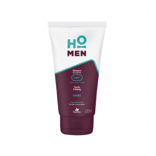 DAVENE HO MEN SHAMPOO SPORT 3X | Cuidado Masculino para Todos os Tipos de Cabelo