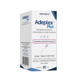 ADEPLEX PLUS GOTAS C/ 20 ML (SUPL. VIT. A,D,E) DOVALLE