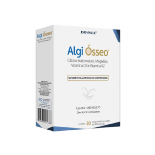 ALGI OSSEO C/30 COMP. REV (CALCIO CITR+VIT D3,K2) DOVALLE