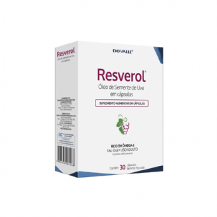 RESVEROL C/30 CAPS. GEL (OLEO SEMENTE DE UVA) DOVALLE