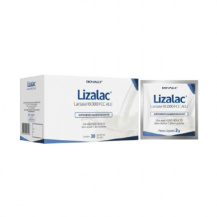 LIZALAC 10000 FCC ALU C/30 SACHES 2G (LACTASE) DOVALLE