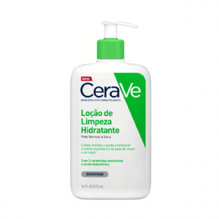 CERAVE LOÇÃO LIMPEZA HIDRATANTE 473ML