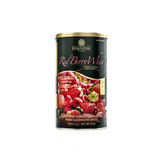 ESSENTIAL WHEY PROTEIN HIDROLISADO E ISOLADO RED BERRY 510G LATA