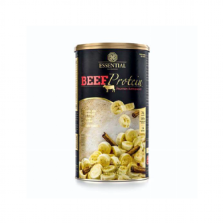 ESSENTIAL BEEF PROTEIN BANANA COM CANELA 420G LATA