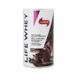 LIFE WHEY 450G CACAU VITAFOR VITAFOR