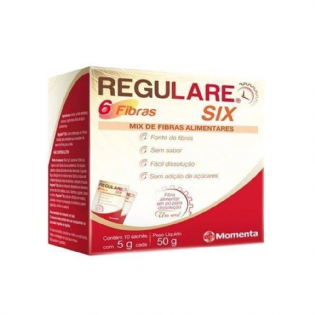 REGULARE SIX 6 FIBRAS 10 SACHES