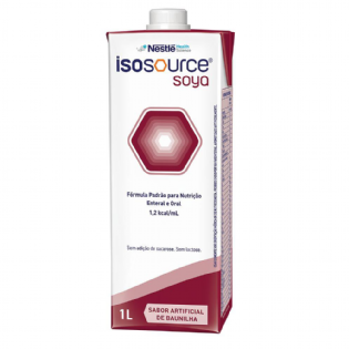 ISOSOURCE SOYA BAUNILHA | Fórmula Liquidamente Nutritiva 1 LT