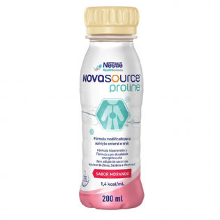 NOVASOURCE PROLINE MORANGO 200ML | Garrafa Refreshing Taste