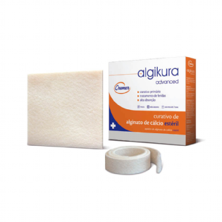 CURATIVO ALGINATO ALGIKURA DE CALCIO EST 10CM X 20CM UND