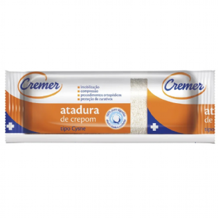 Atadura Crepe 15cm x 4,5m | Pacote com 6 Unidades Cysne