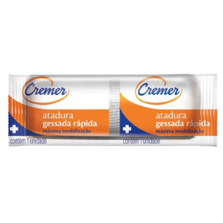 ATADURA GESSO 20CMX4M  CREMER