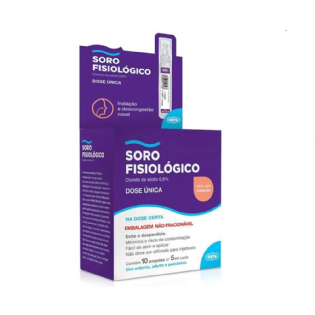 FISIOLOGICO 0,9% FR 5 ML CX C/ 30 AMP - ADV
