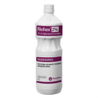 RIOHEX (CLOREXIDINA 2%) SOL ALCOOLICA 1L