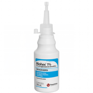 RIOHEX (CLOREXIDINA 1%)  SOL AQUOSA 100ML