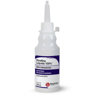 Vaselina Líquida Almotolia 100ml | Hidratação e Proteção para a Sua Pele