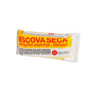 ESCOVA SCRUB SECA C/ ESPONJA | HIGIENA E CONFORTO NA SUA ROTINA