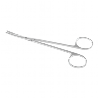 TESOURA METZEMBAUM 18CM CURVA .