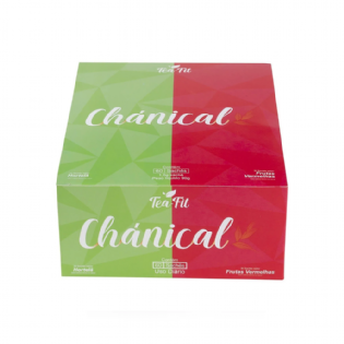 CHANICAL SABOR HORTELA E FRUTAS VERMELHAS COM 60 SACHES