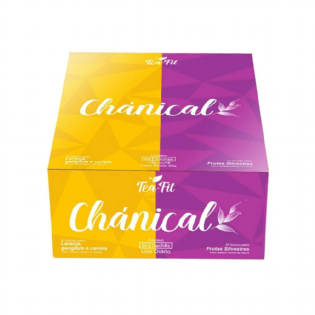 CHANICAL LARANJA/GENGIBRE/CANELA E FRUTAS SILVESTRES COM 60 SACHES