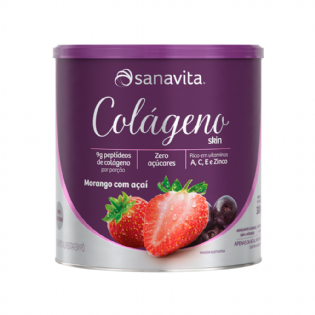 COLAGENO SKIN MORANGO E ACAI LATA 300G