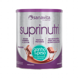 SUPRINUTRI CHOCOLATE GANHO DE PESO LATA 400G