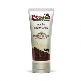 LOCAO HIDRATANTE PE FEITO 50 G | Hidratação Profunda para Seus Pés