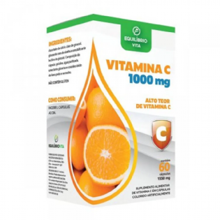 VITAMINA C 1000MG 60 CPS EQBV