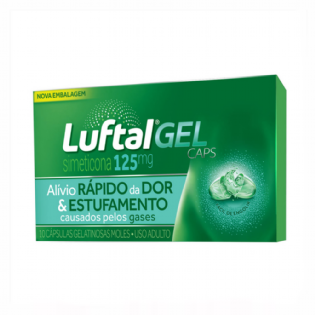 LUFTAL (SIMETICONA) 125 MG 10CAP GEL