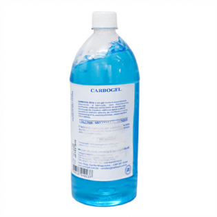 GEL CONDUTOR 1KG AZUL (FRASCO) - CARBOGEL