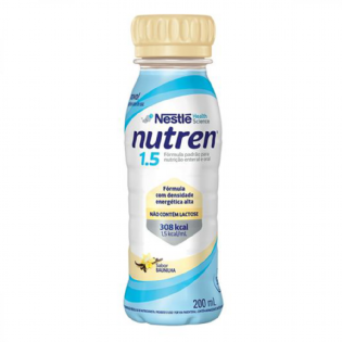 NUTREN 1.5 BAUNILHA 200ML GARRAFA