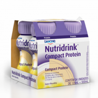 NUTRIDRINK COMPACT PROTEIN BAUNILHA 4X125ML