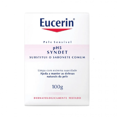 EUCERIN PH5 SYNDET BARRA 100 G - SABONETE PARA PELES SENSIVEIS