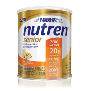 NUTREN SENIOR PO ZERO LACTOSE | Nutrição Balanceada para Idosos