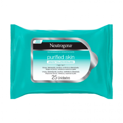 NEUTROGENA LENCO MICELAR PURIFIED SKIN 25 UND